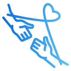 blood donation Gradient icon