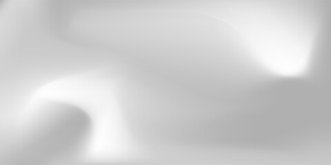 Silver foil background with metal mirror texture. Chrome gradient surface with light gloss simple abstract