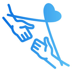 blood donation Gradient icon