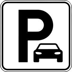 Parking Area Sign