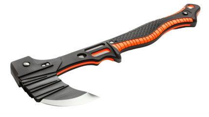 Emergency air horn with trigger button, loud audible warning device, Transparent background, PNG file