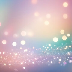 Modern Abstract Background with Blue Pink Gradient, Sparkle Texture, Light Pattern Design, Soft Blur Wallpaper & Elegant Illustration Style | AI Generated