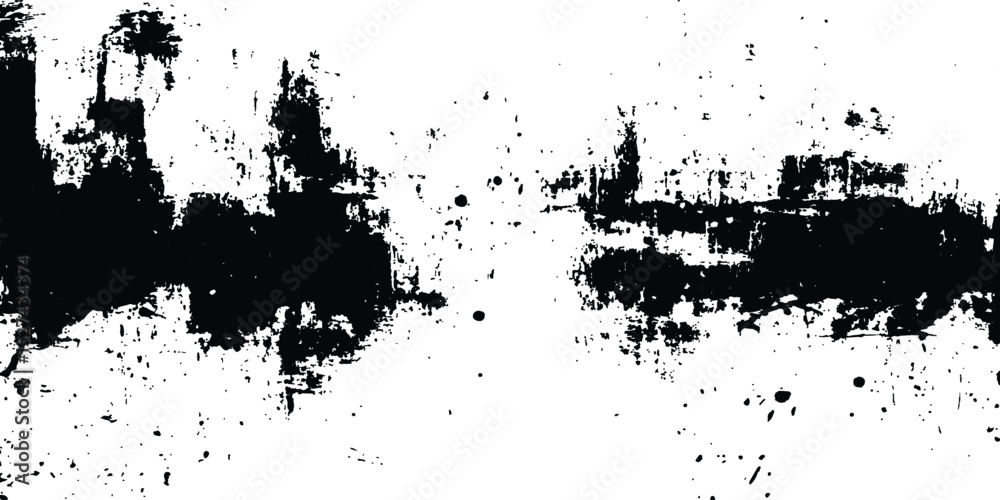 Poster abstract grunge texture background design. black and white grunge seamless texture, vector backgroun