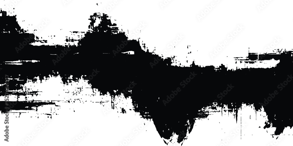 Poster abstract grunge texture background design. black and white grunge seamless texture, vector backgroun