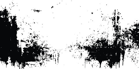 Naklejka premium Abstract grunge texture background design. Black and white grunge seamless texture, Vector background, distressed black texture, distress overlay texture.