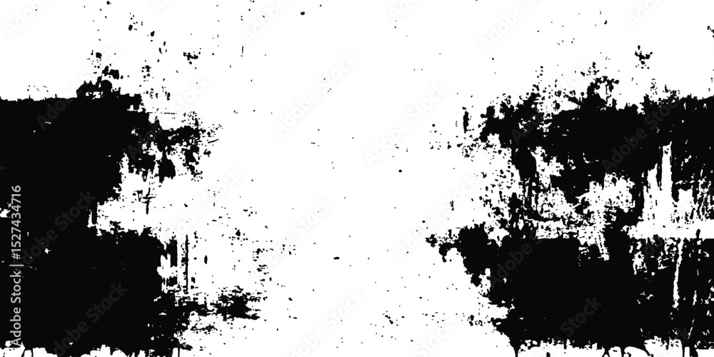 Poster abstract grunge texture background design. vector grunge black and white distressed texture backgrou