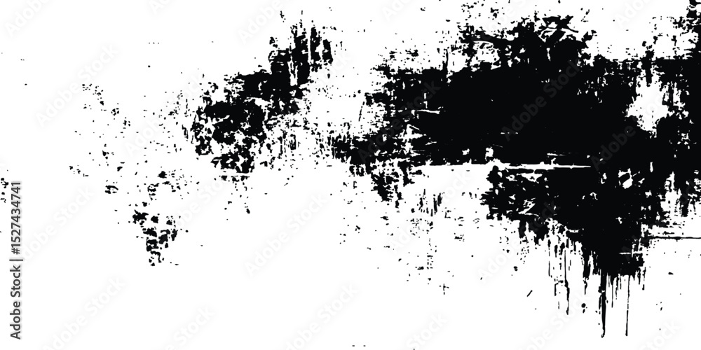 Poster abstract grunge texture background design. vector grunge black and white distressed texture backgrou
