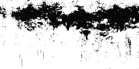 Fototapeta premium Abstract grunge texture background design. Vector grunge black and white distressed texture background. 