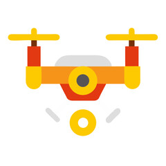 Obraz premium Detailed Image of Drone Landing Gear Transparent Background