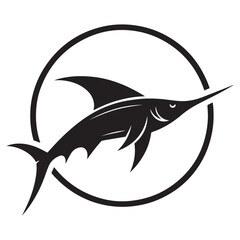 Dynamic Swordfish Vector Illustration