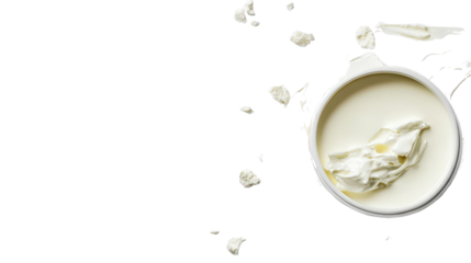 Fresh dairy products Transparent background, PNG file
