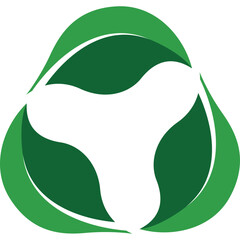 Fototapeta premium Recycle Icon Illustration