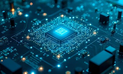 Obraz premium Technology Background