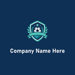  Shield soccer ball logo
