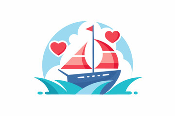 romantic private cruise icon couple figures