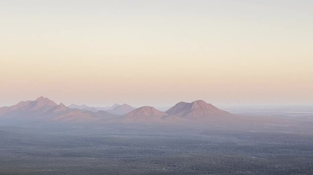 Stirling Range at Sunrise, Western Australia