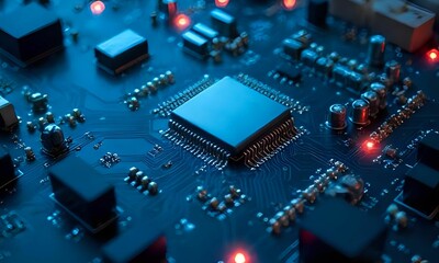 Obraz premium Technology Background