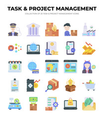 25 Task & Project Management Icons. Streamline Your Workflow
