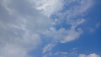 Obraz premium blue sky with clouds