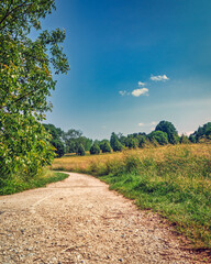 Joli chemin de campagne – balade paisible en pleine nature