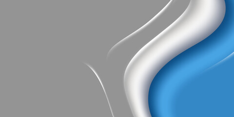 Abstract blue wave gradient background