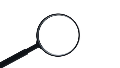 ia generated. magnifying glass isolated