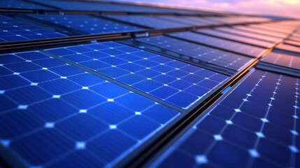 Aerial shot of a sugarcane farm with solar panels, a large water tank, and well-maintained irrigation systems