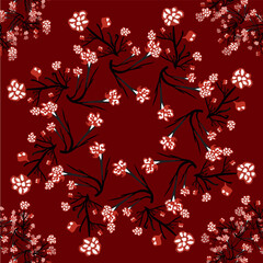Textile repeat pattern