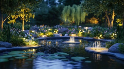 Aerial shot of a sugarcane farm with solar panels, a large water tank, and well-maintained irrigation systems