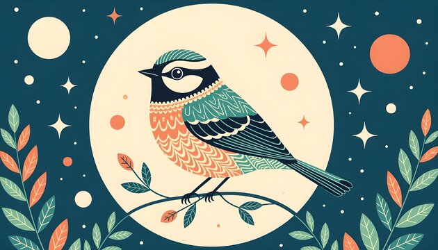 birds on a branch