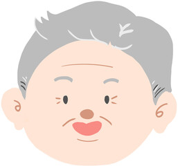 노인 할아버지 캐릭터