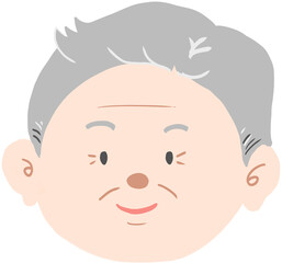 노인 할아버지 캐릭터