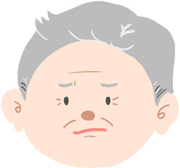 노인 할아버지 캐릭터