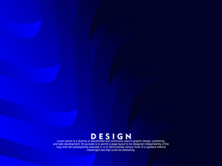 Premium background design with dark blue luxury motif. Vector horizontal template, for digital luxury business banner, contemporary formal invitation, luxury voucher, gift certificate, etc.