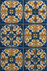 装飾タイルのクラシック背景