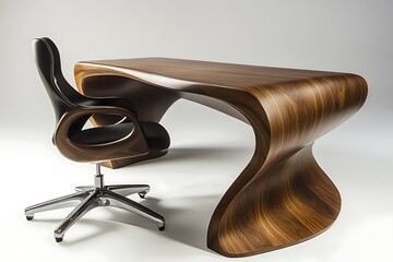 chair and table