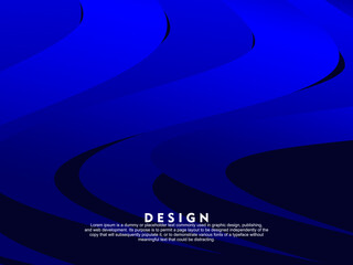 Premium background design with dark blue luxury motif. Vector horizontal template, for digital luxury business banner, contemporary formal invitation, luxury voucher, gift certificate, etc.