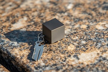 a modren key chain