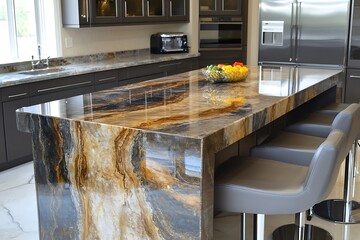 modern kitchen interior