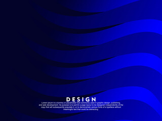 Premium background design with dark blue luxury motif. Vector horizontal template, for digital luxury business banner, contemporary formal invitation, luxury voucher, gift certificate, etc.