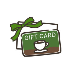 ギフトカードのイラスト