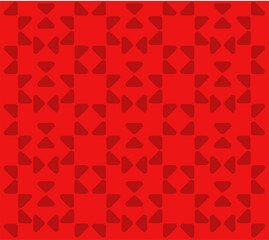 Red Geometric Pattern Background Seamless Repeating Texture with Triangles