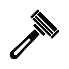 razor icon vector design template simple and clean