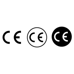 CE VECTOR SIGN LOGO