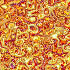 Abstract Swirls of Orange, Yellow, and Red: A Dynamic and Energetic Pattern Design.
