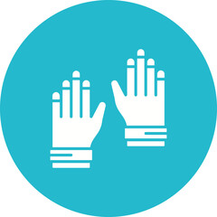 Obraz premium Space Gloves Icon