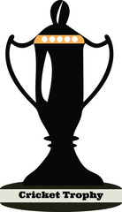 Obraz premium cricket trophy design 