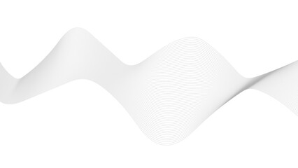 Thin wavy line abstract background. Wavy line horizontal divider outline minimalist background. 