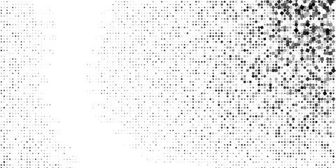 Modern dotted halftone gradient texture. Vanishing polka dot background. Repeating dots gradation design modern