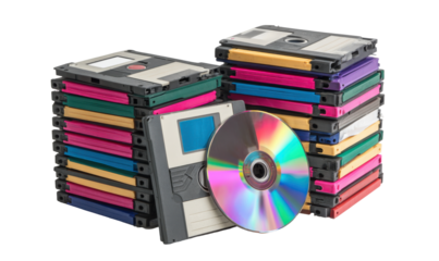 Retro Data Storage Devices of the Past